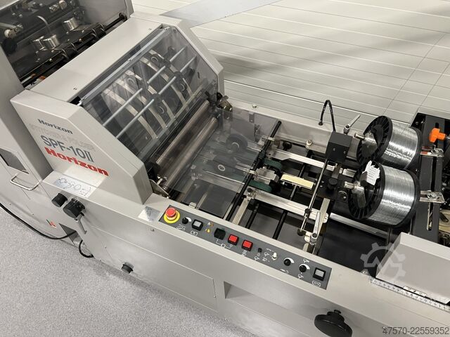 Brochureproductielijn Horizon MC-80a + SPF-10II + FC-10II Booklet Making Line