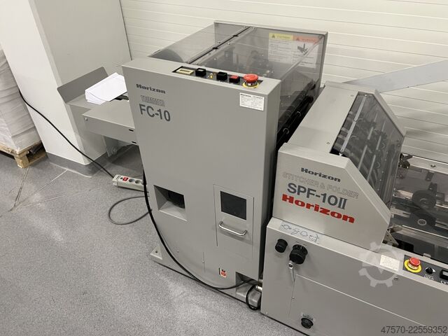 Brochureproductielijn Horizon MC-80a + SPF-10II + FC-10II Booklet Making Line