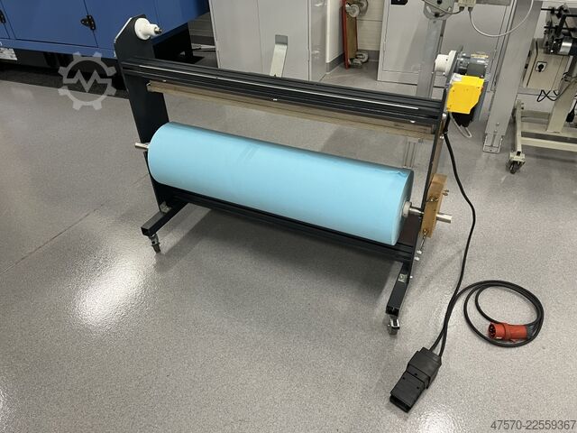 Bobinadora automática de tela para offset Automatic cloth rewinder for offset printing machines Vliesstoff Kasper