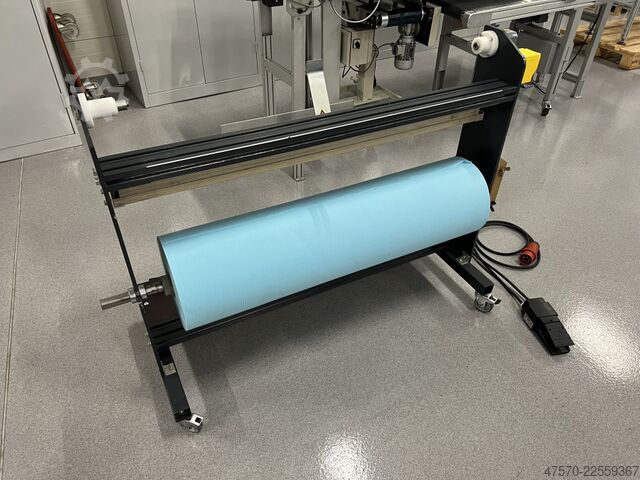 Bobinadora automática de tela para offset Automatic cloth rewinder for offset printing machines Vliesstoff Kasper