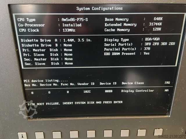 旋盤 - サイクル制御 Gildemeister NEF 320