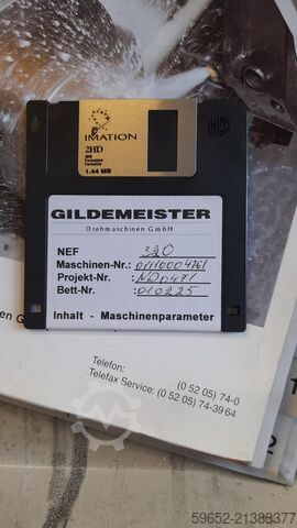 旋盤 - サイクル制御 Gildemeister NEF 320