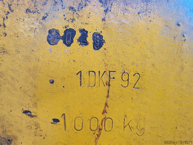 Prevozni kavelj / vijak za dvigovanje J.D.T. 1 ton / 6 ton / 17 ton / 17 ton