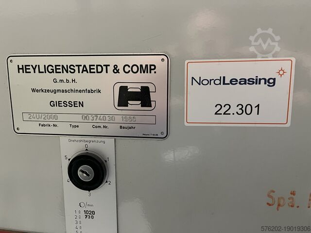 数控车铣中心 Heyligenstaedt 24 U / 2000