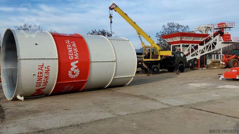 محطة خلط الخرسانة المتنقلة General Makina Diamond 60