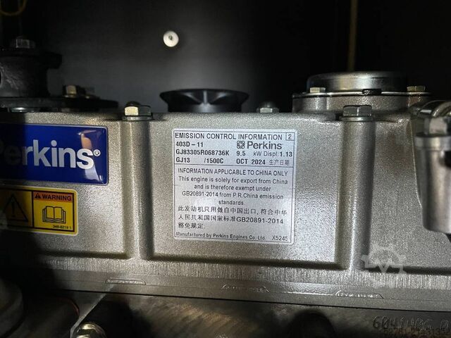 骨料 Perkins 403D-11G - 11 kVA Generator - DPX-19799