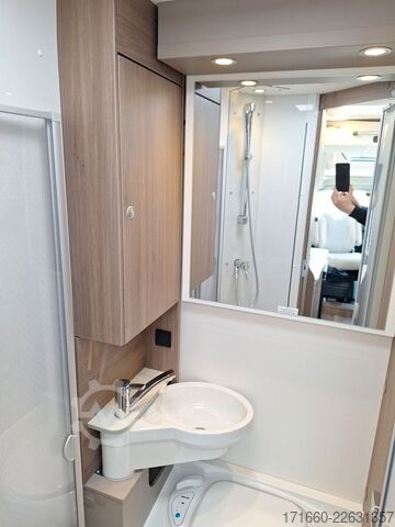 Camping-car semi-intégré CARADO pro+ T 135 Hubbett, NAVI+RFK, SAT+TV, LED, AUTOM