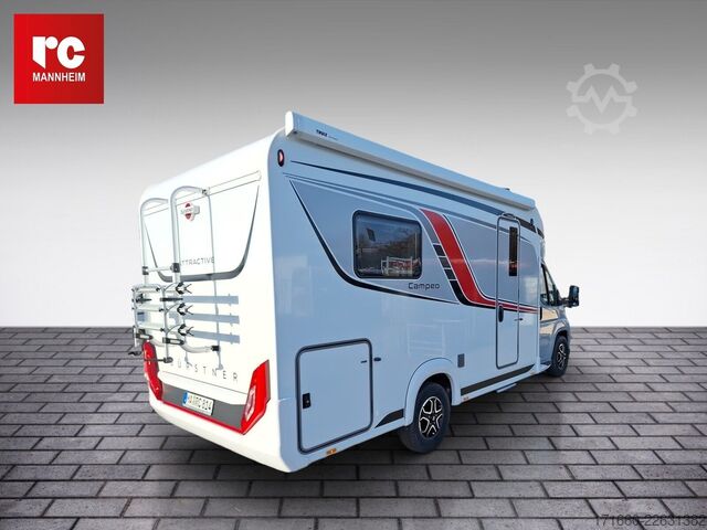 Teilintegriertes Wohnmobil BÜRSTNER Campeo TD 660 Automatik, Hubbett