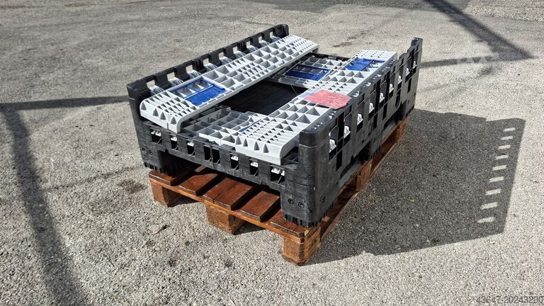 Cuşcă de paleți din plastic, gitterbox  