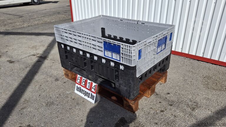 Cuşcă de paleți din plastic, gitterbox  