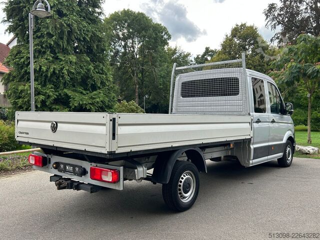 Pritschenwagen VW CRAFTER PRITSCHE DoKa TEMP. KLIMA NAVI AHK SHZ