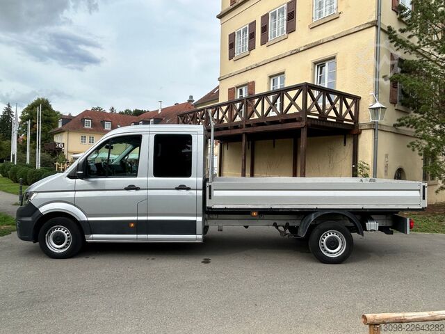 Pick-up varebil VW CRAFTER PRITSCHE DoKa TEMP. KLIMA NAVI AHK SHZ