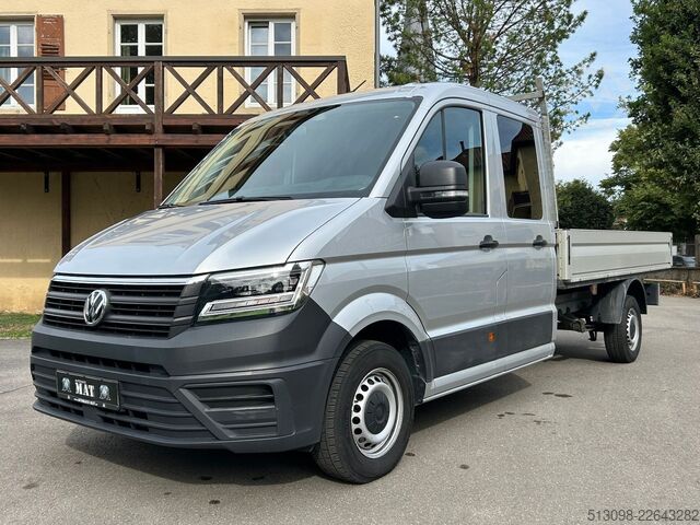 Pick-up varebil VW CRAFTER PRITSCHE DoKa TEMP. KLIMA NAVI AHK SHZ