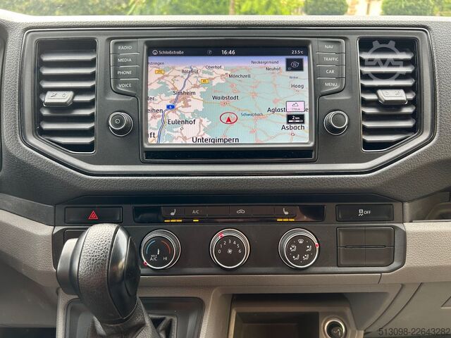 Pick-up varebil VW CRAFTER PRITSCHE DoKa TEMP. KLIMA NAVI AHK SHZ