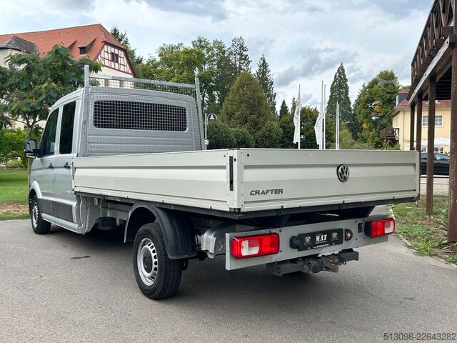Pick-up varebil VW CRAFTER PRITSCHE DoKa TEMP. KLIMA NAVI AHK SHZ