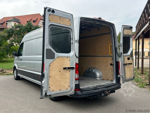 Høy tak varebil VW CRAFTER LANG HOCH ACC NAVI SPURHALTE. STANDHZG