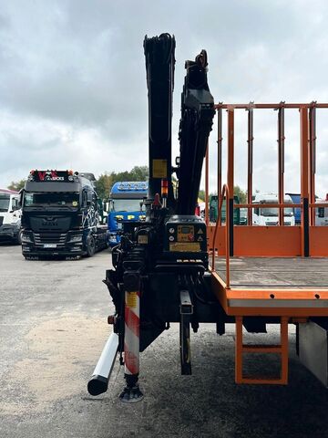LKW mit Pritsche (offen) DAF LF 55.280 4x2 BL Pritsche mit FASSI LK & Glastr.