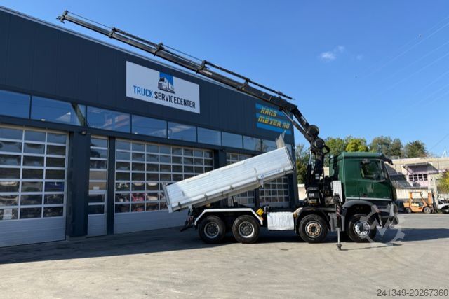 Tippbil MERCEDES-BENZ Arocs 3242 8x4 Hiab 166-4