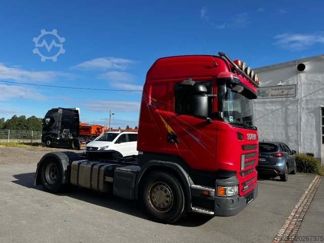 Standard dragbil SCANIA R450 Sattelzugmaschine mit Kipphydraulik