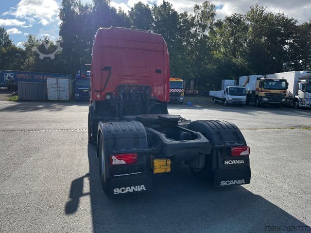 Standard dragbil SCANIA R450 Sattelzugmaschine mit Kipphydraulik