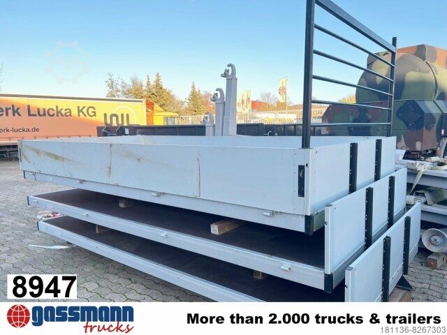 Kamion sa ravnom platformom Pritschenaufbau, 5x Vorhanden!