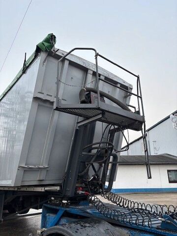 टिपर सेमिट्रेलर KEMPF Kempf Alukastenmulde 3x9t mit Schleuse, 56 cbm
