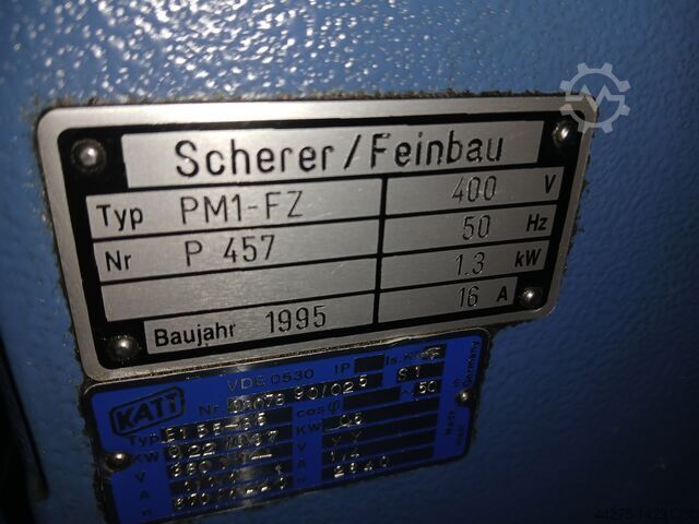 Torno de precisão Scherer Feinbau PM 1 FZ