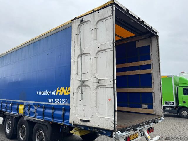 Skyvbare presenninger Krone SD Schuifzeil -Dak / BPW-Disc / Tyres 90%!
