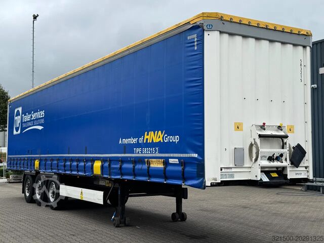 Skyvbare presenninger Krone SD Schuifzeil -Dak / BPW-Disc / Tyres 90%!