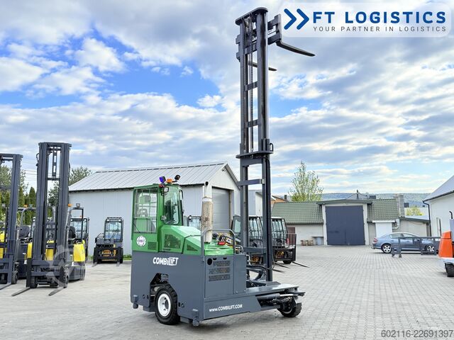 চার-দিক ফর্কলিফ্ট Combilift C4500 GAS DUPLEX 5500 FORK POSITIONER