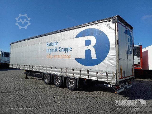Otvorena poluprikolica sa ceradom Schmitz Cargobull Curtainsider Mega Getränke