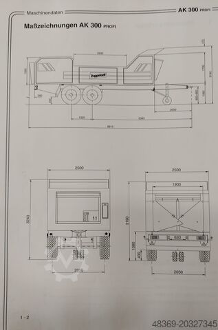 آلة التقطيع Doppstadt AK 300
