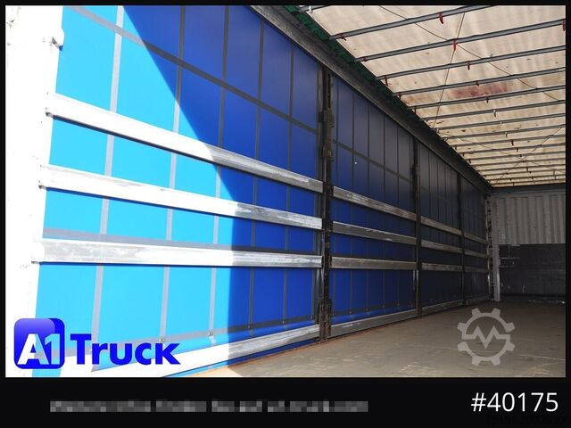 Open semitrailer with tarp KRONE SD, Mega, neue Plane, Code XL, 1 Vorbesitzer