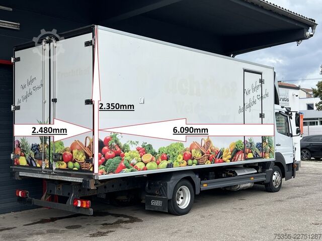 Kylskåpsbil MERCEDES-BENZ Atego 816 6mCarrier Xarios 500 Diesel+StromEuro6