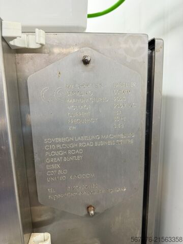 Etikettiermaschine Sovereign Labelling Machines Ltd 2020 C-Wrap Label Applicator