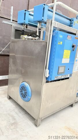 Mesin pengeluaran DrDryice TOMCO DUAL Pelletizer DE01RB-1500