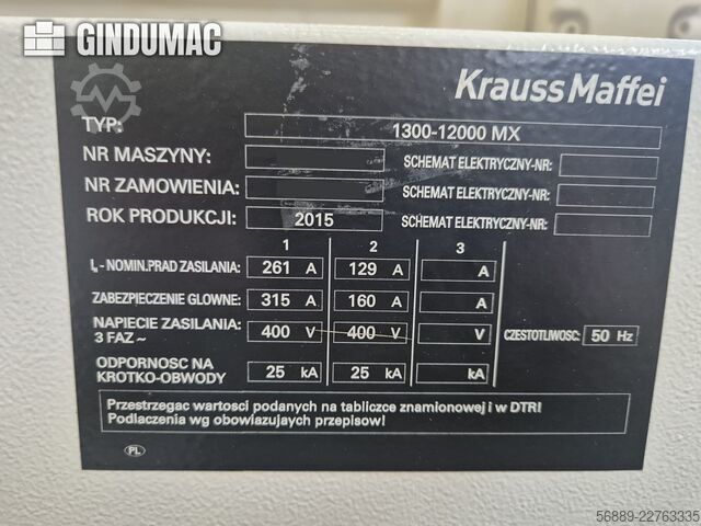 Krauss Maffei 1300-12000 MX KraussMaffei 1300-12000 MX