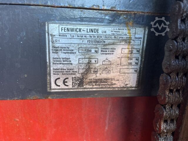 Slagač za pješake Linde L12L