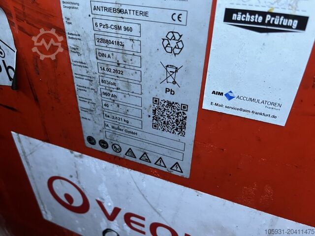 Električni viljuškar na 4 kotača Linde E50HL-01