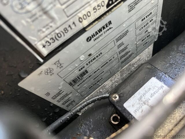 Električni viljuškar na 3 kotača Linde E16-01