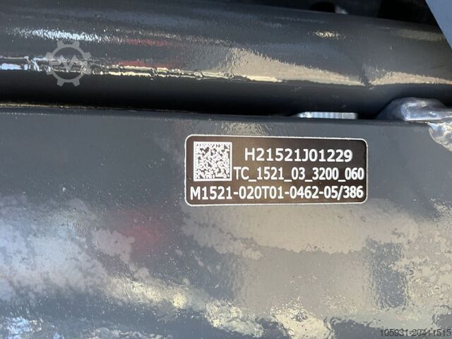 Electric 3-wheel forklift Linde E16-02