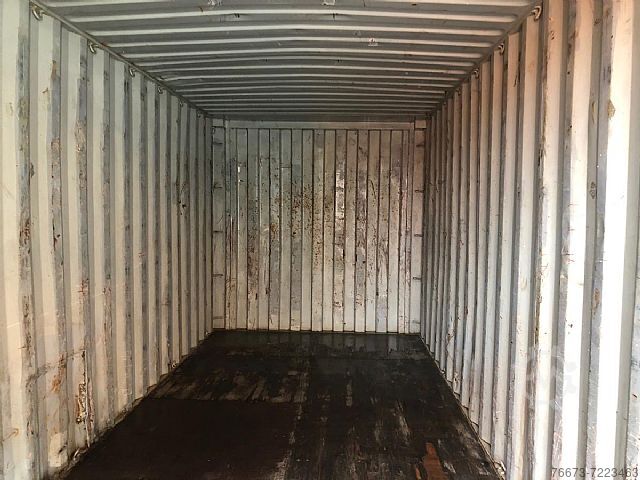 Wadah baja tertutup 20 FT Seecontainer neutralisiert