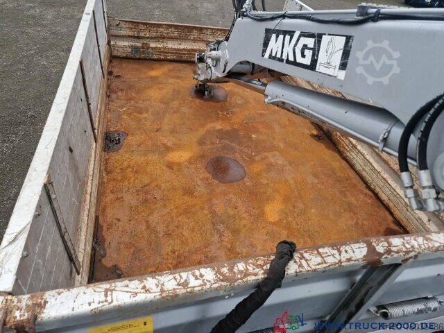 Kiper kamion Meiller 3. S. Kipper Wechselaufbau MKG Kran HLK 66