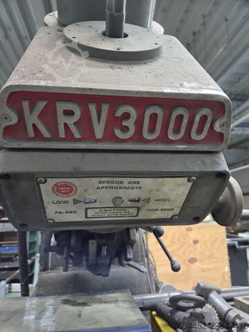 Fresadora vertical de consola King Rich KING RICH INDUSTRIES KR-V3000V