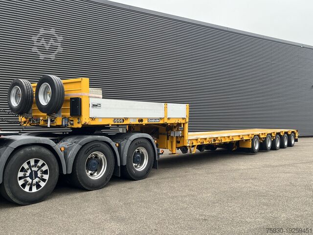 低装载机 Goldhofer STZ-L 5-50/80 A / EXTENDABLE / 5 X STEERING AXLE