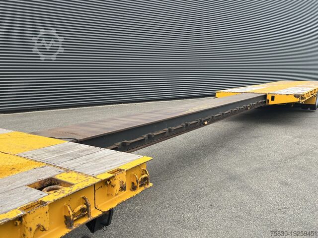 低装载机 Goldhofer STZ-L 5-50/80 A / EXTENDABLE / 5 X STEERING AXLE