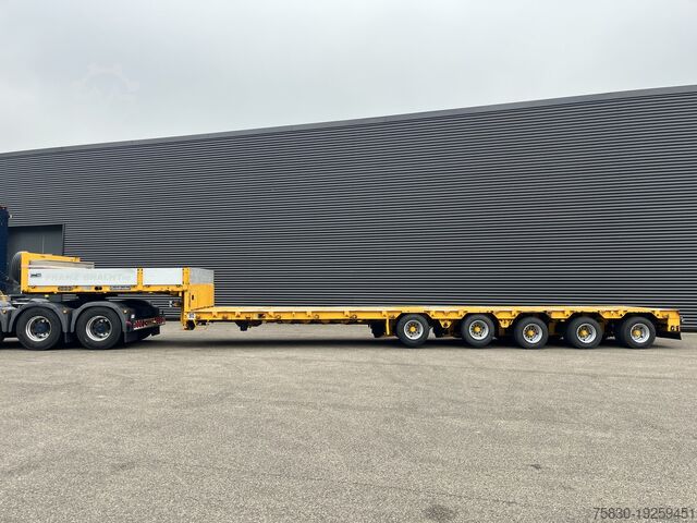 低装载机 Goldhofer STZ-L 5-50/80 A / EXTENDABLE / 5 X STEERING AXLE