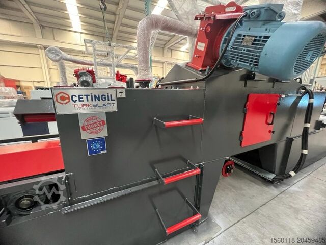 ืืืื ืช ืืชืืช ืืื ืืืงืืืงื ืื CETINGIL Gas Cylinder Shot Blasting Machine