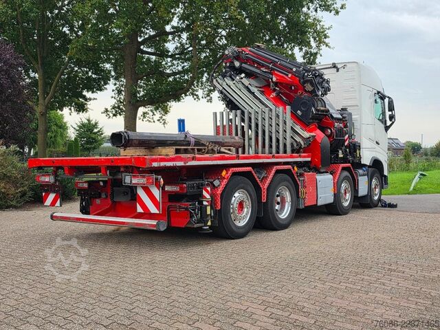Standartinis-SZM Volvo FH540 8x2 KRAANWAGEN FASSI 1450 TECHNO (145TM) ...