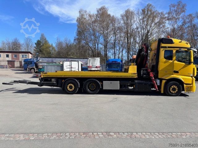 Dépanneuse MERCEDES-BENZ Actros 4 Abschleppwagen mit Kran